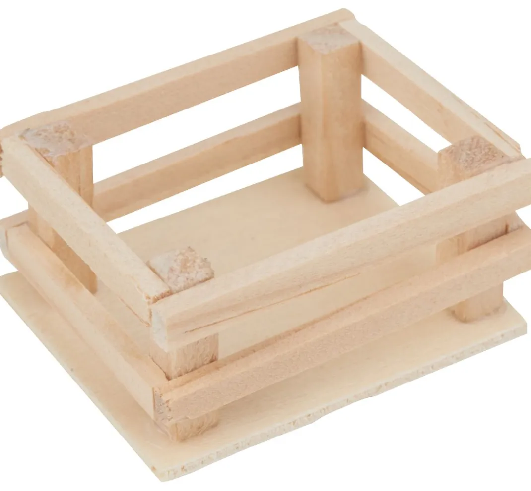 VBS Krippen-Zubehör|Miniaturen>Mini-Obststiege, 2 Stück