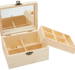 VBS Schmuckkästchen & Schmuckständer|Holz, Mdf & Pappmaché>Mini-Schmuckkästchen
