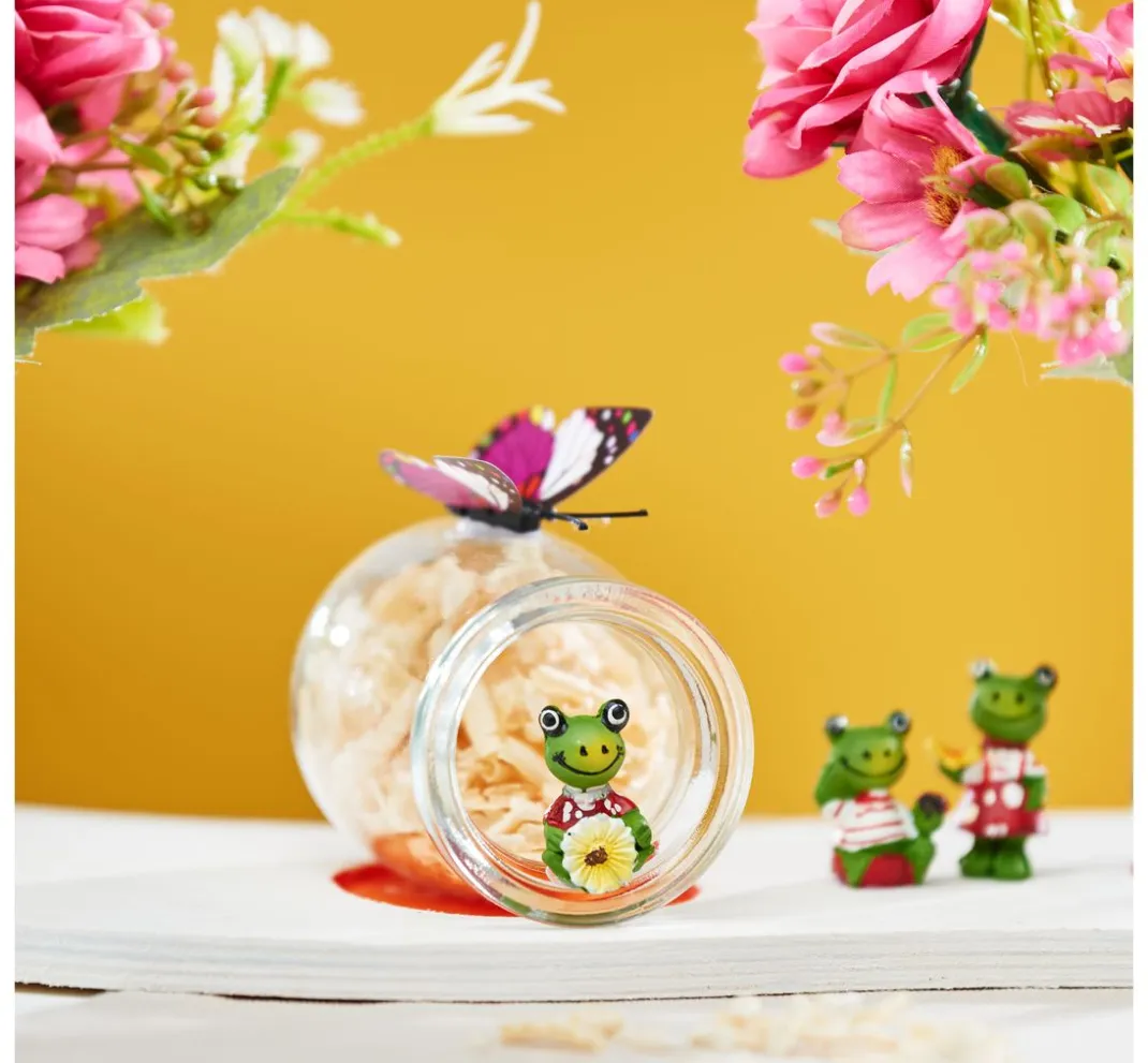 VBS Gefäße|Glasgravur>Minivasen, 4 Stück