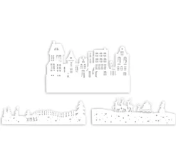 VBS Weiteres|Weiteres>Papier-Silhouette "Weihnachtsdorf"