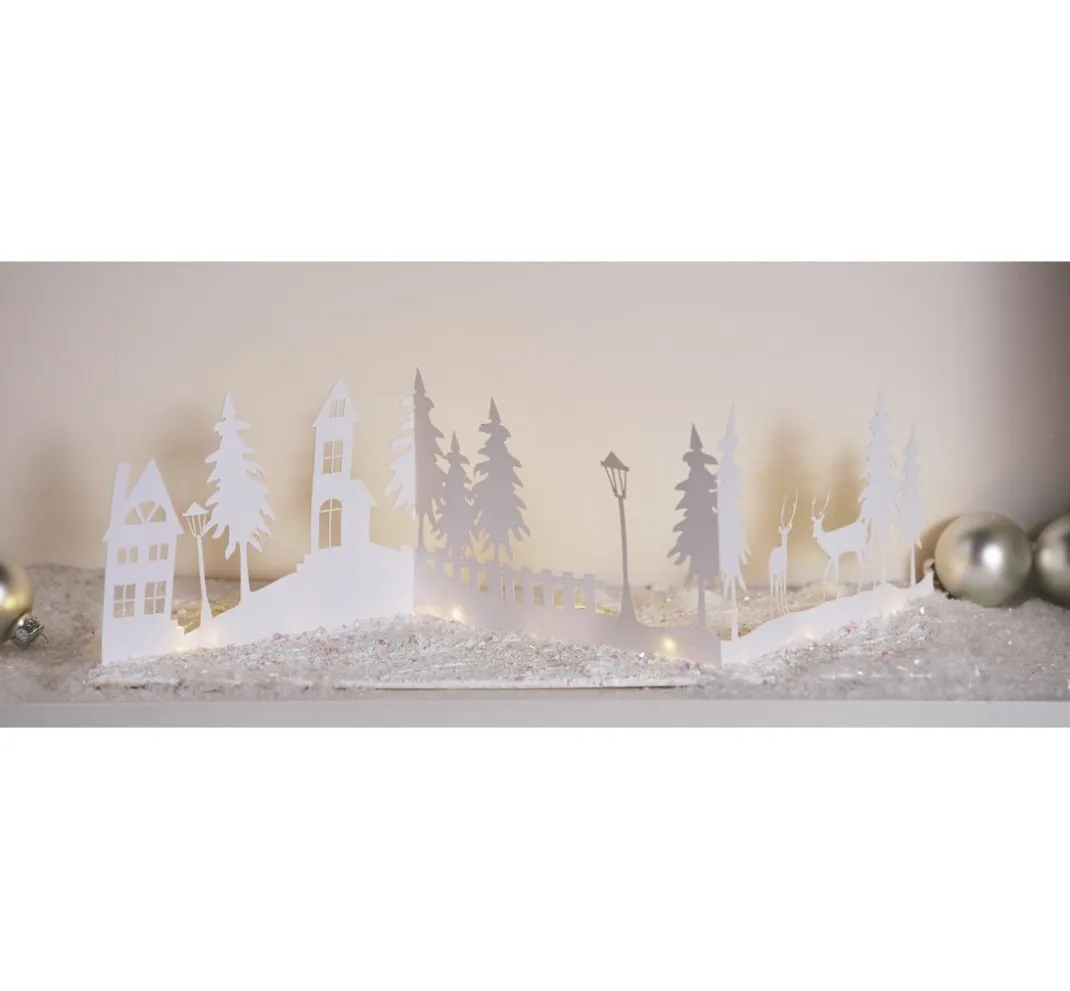 VBS Weiteres>Papier-Silhouette "Winterlandschaft"