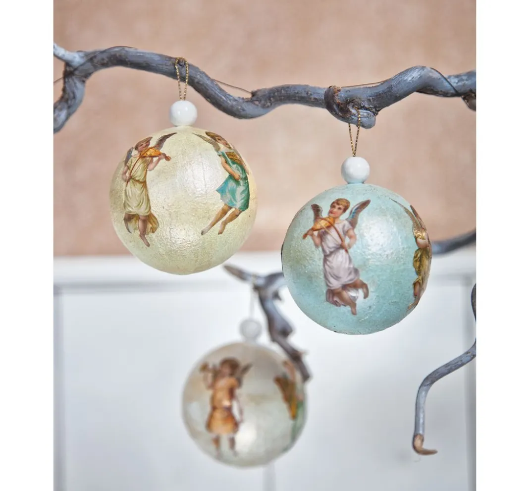 Kinder VBS Holz|Decoupage>Pappmaché Kugel, 6 Stück