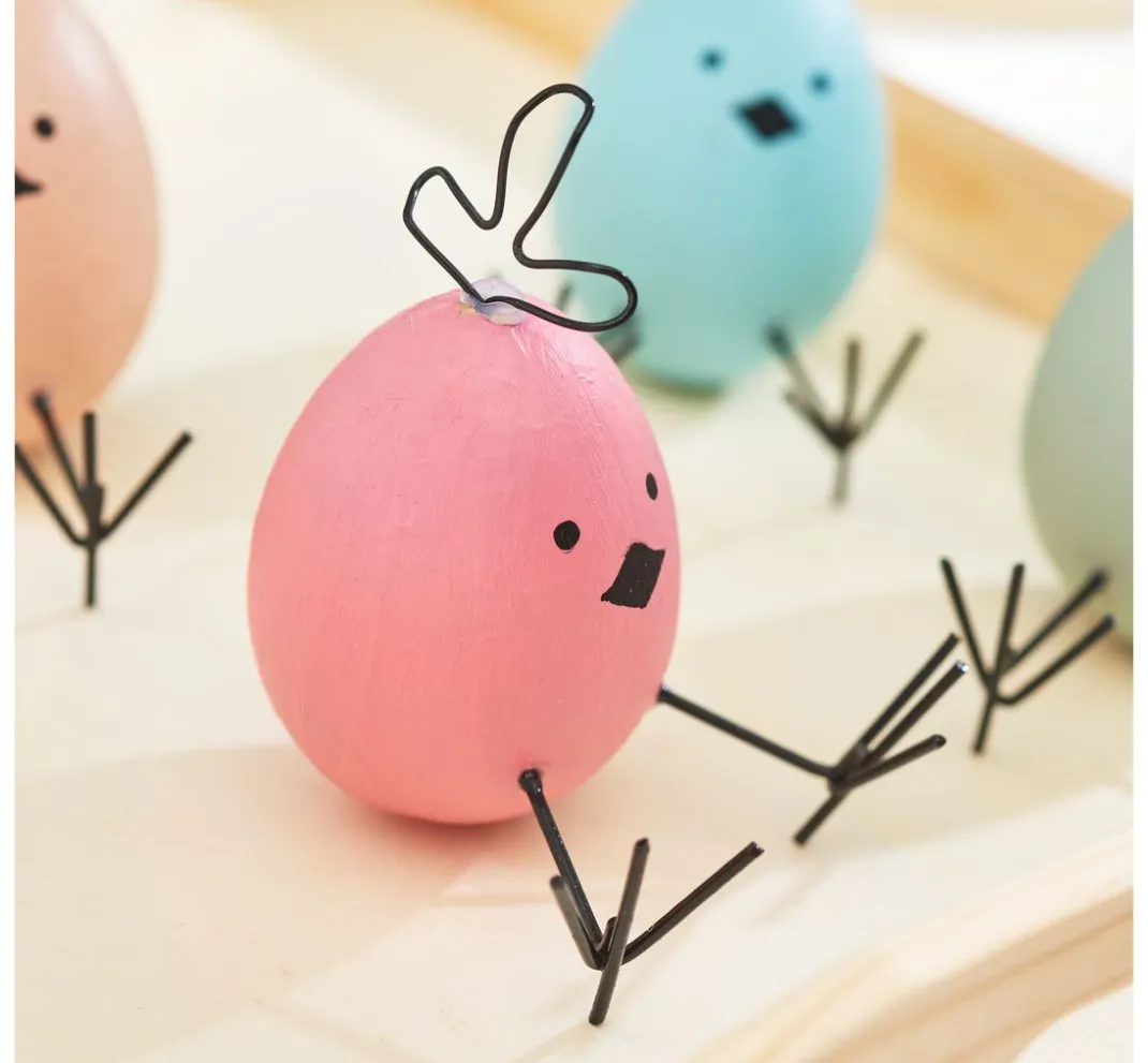 Kinder VBS Holz|Holz, Mdf & Pappmaché>Pappmaché-Eier, 10 Stück