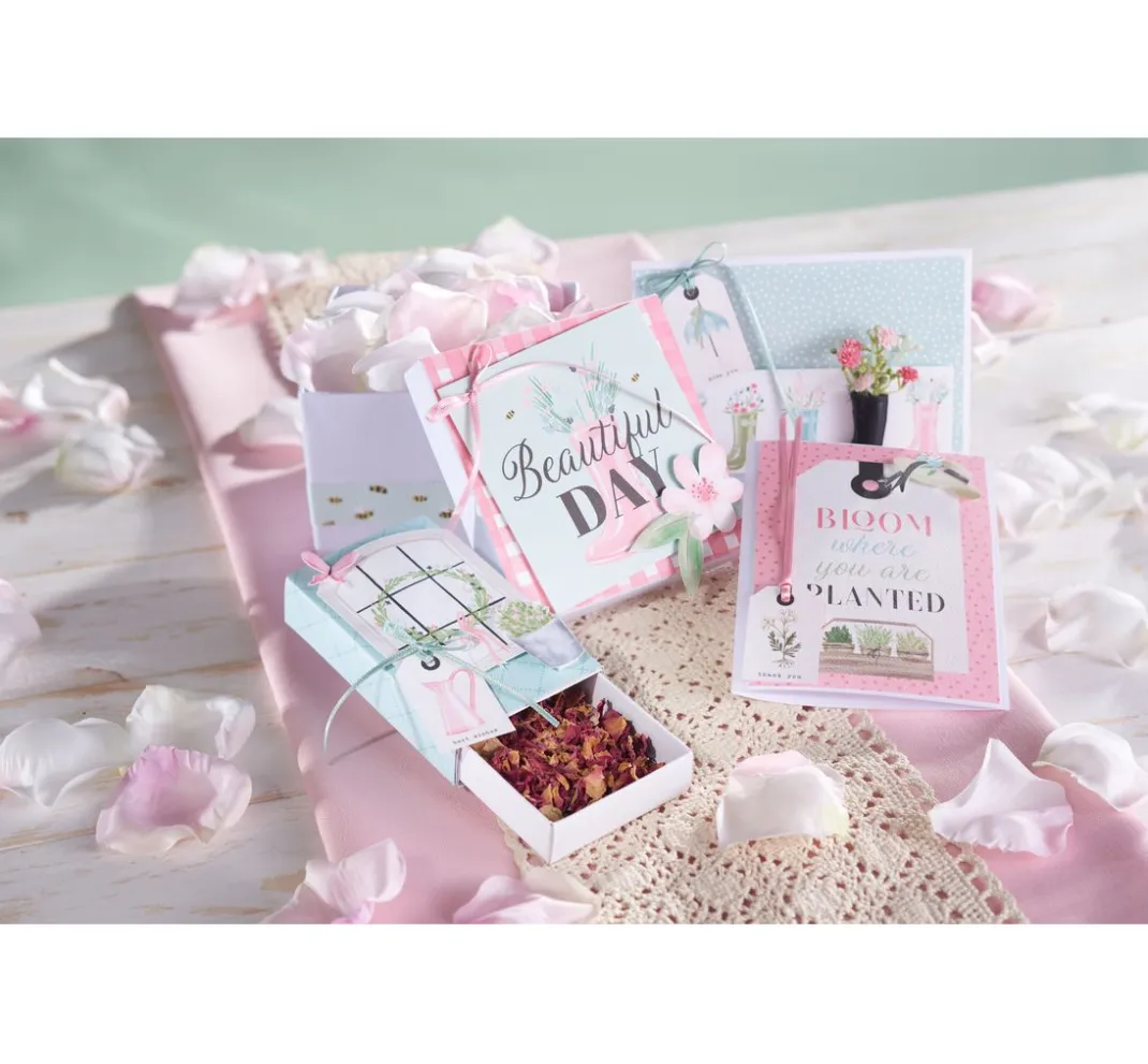 VBS XXL Decoupage|Décopatch>VBS Pappschachteln "Quadrat", 12er-Set