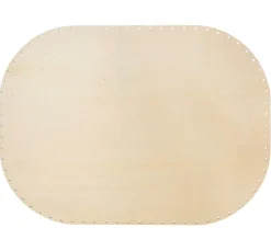 VBS Peddigrohr Flechten>Peddigrohr-Boden "Rechteck mit runden Kanten", 4 mm, 45 x 33 cm