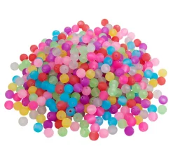 Kinder VBS XXL Freundschaftsarmbänder|Perlen>VBS Perlen "Frosted", 250 g