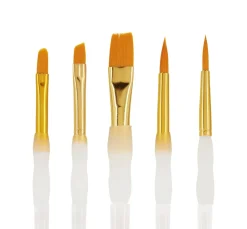 VBS Seidenmalerei|Pinsel>Pinselset mit Softgriff, 5er-Set