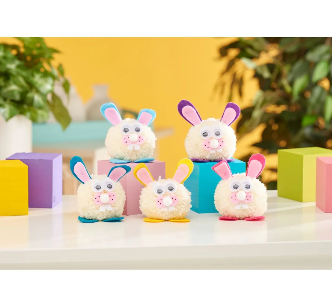 Kinder VBS Pompons|Bastelzubehör>Pompons, 15 mm, 60 Stück