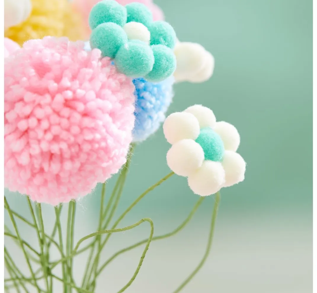Kinder VBS Pompons|Bastelzubehör>Pompons, 15 mm, 60 Stück
