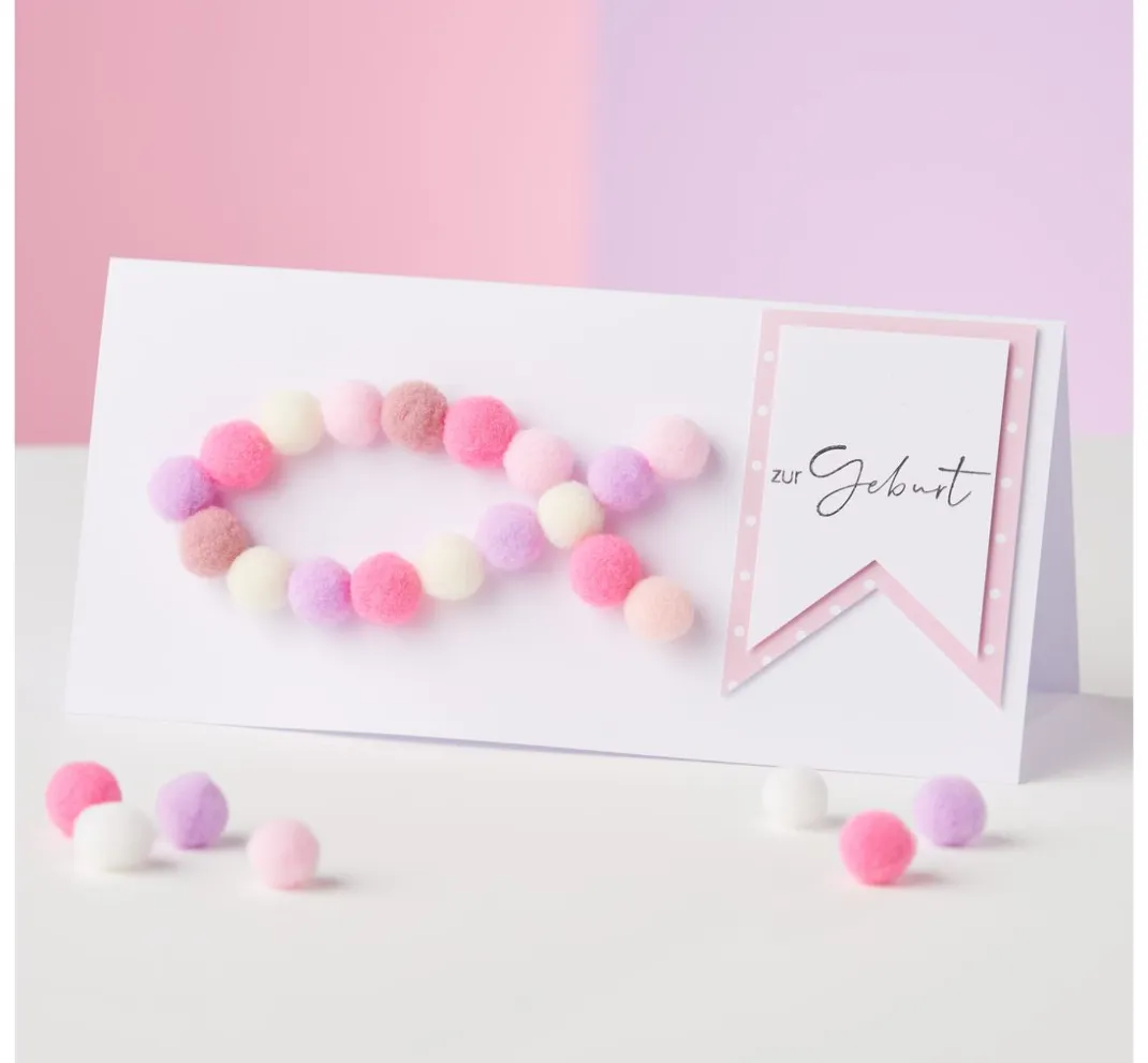 Kinder VBS Pompons|Bastelzubehör>Pompons "Basic"