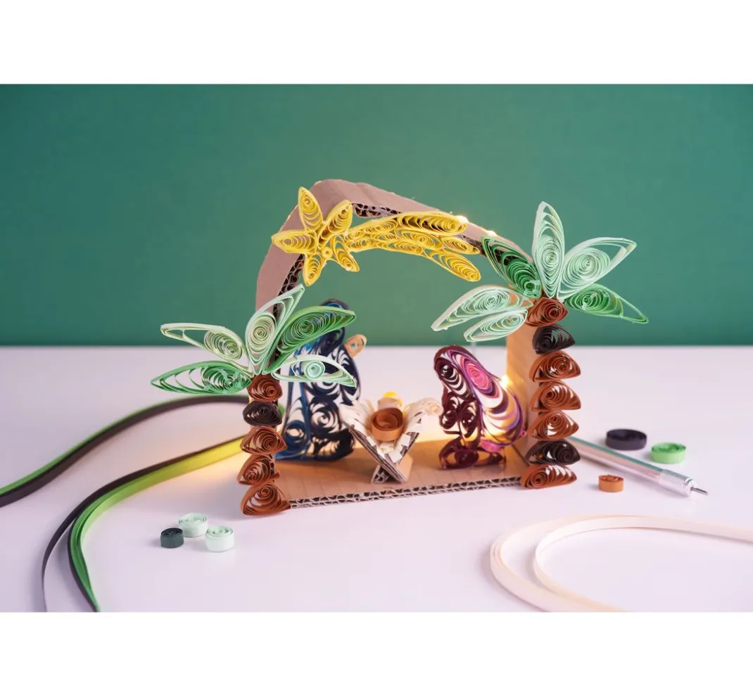 VBS Quilling|Quilling>Quilling Schablone inkl. Schaumstoff-Unterlage