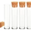 VBS Glasgravur|Glas- & Porzellanmalerei>Reagenzgläser mit Korken, 4 Stück