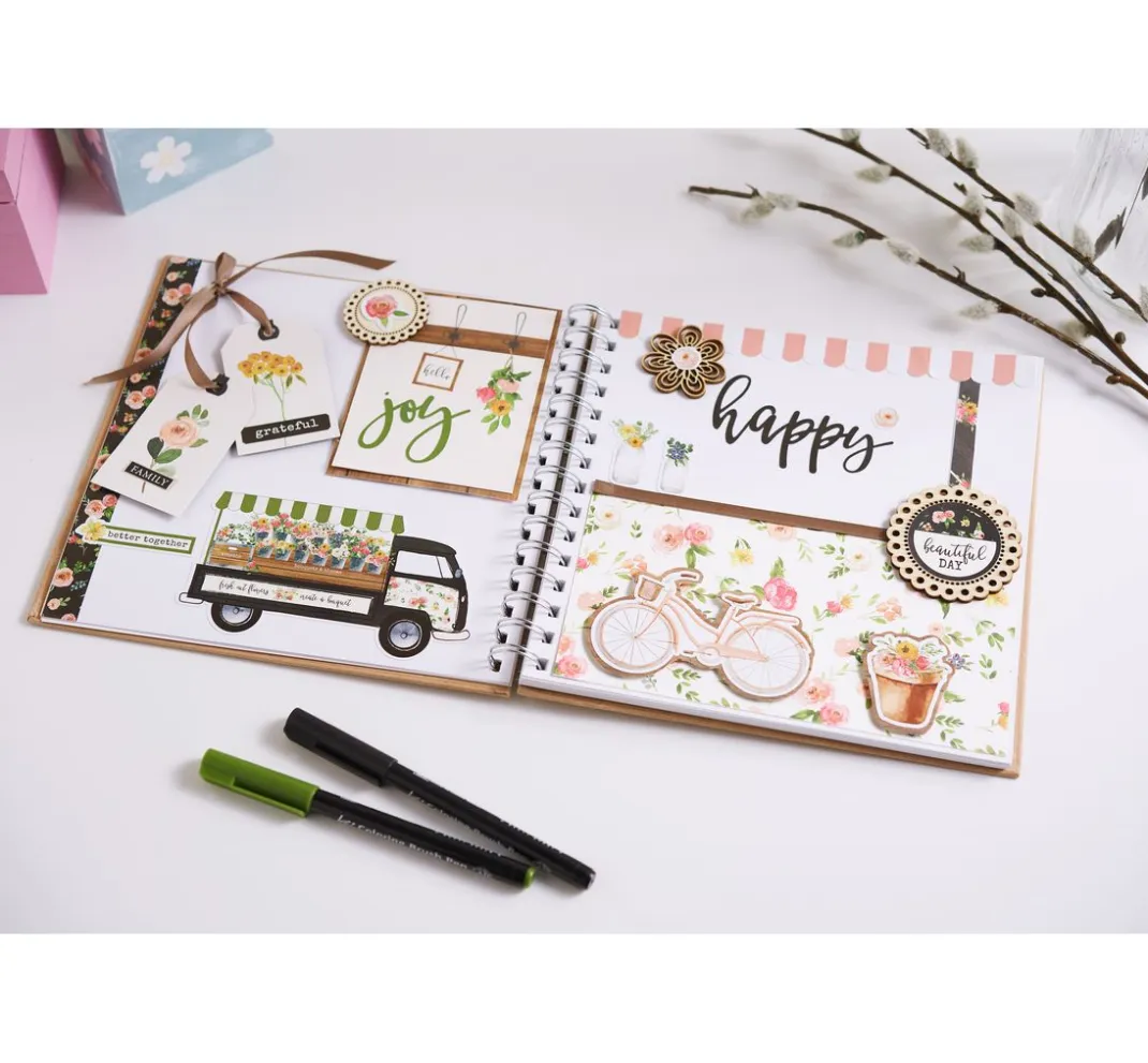 VBS Bullet Journal|Blanko Alben>Ringbuch-Album, 20 x 20 cm