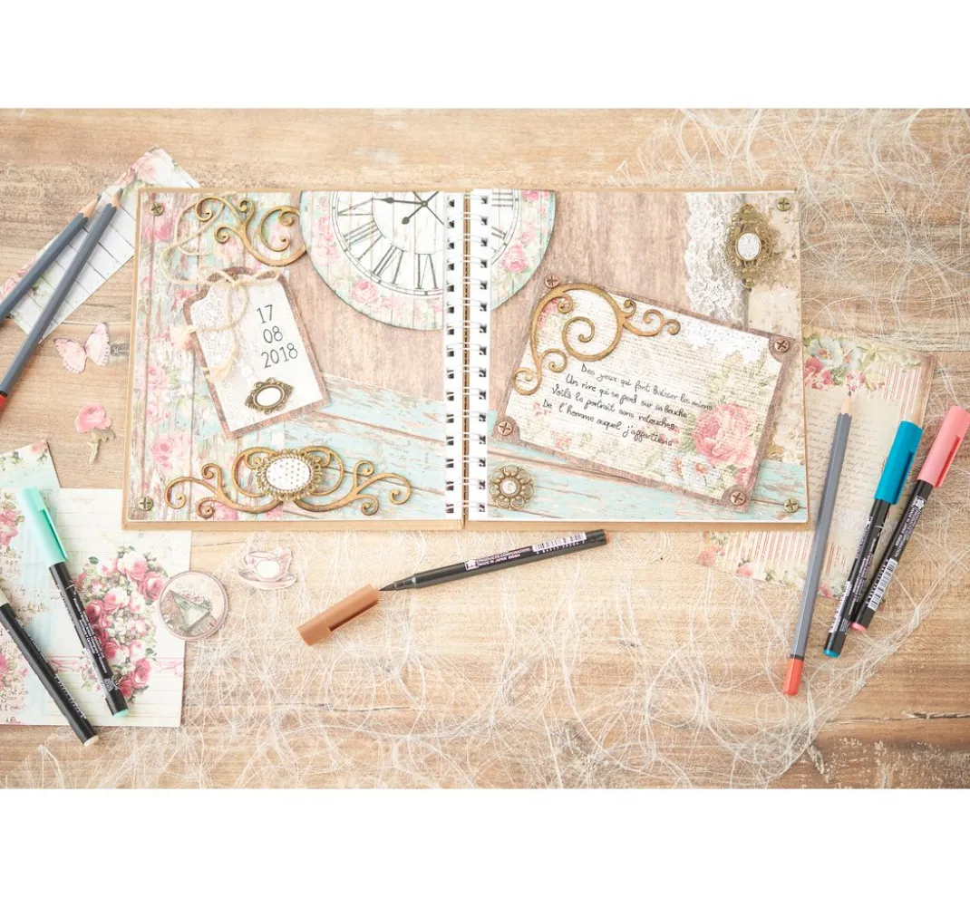 VBS Bullet Journal|Blanko Alben>Ringbuch-Album, 20 x 20 cm