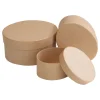 VBS Schachteln & Boxen|Schachteln>Schachteln „Oval“, 3er-Set