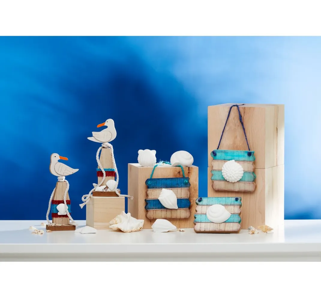 VBS Holz, Mdf & Pappmaché|Serviettentechnik>Seemöwe auf Poller