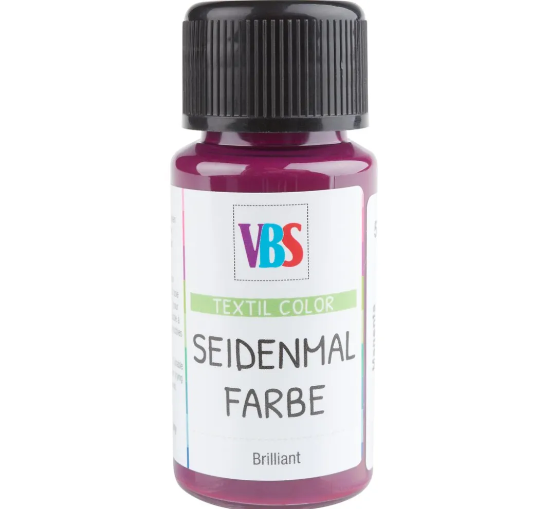 VBS Seidenmalerei|Textilfarbe>Seidenmalfarbe, 50 ml