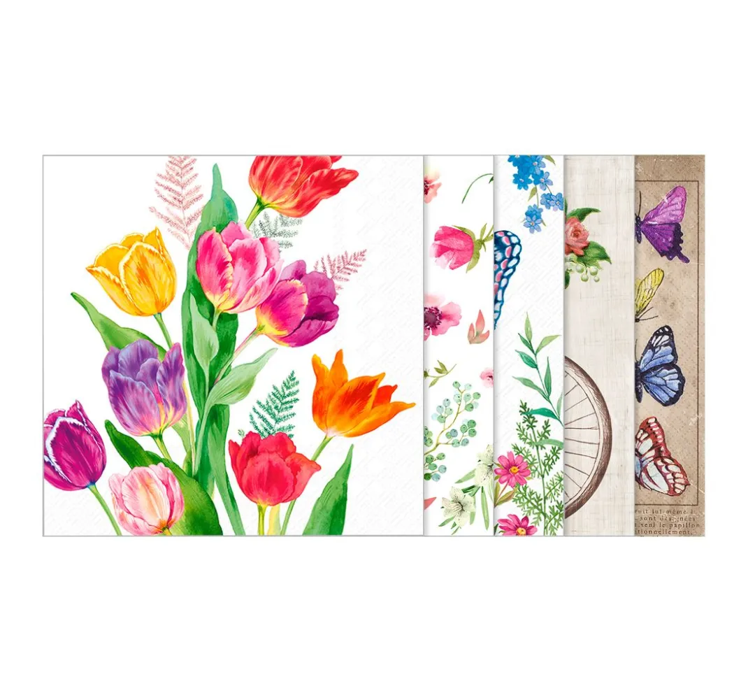 VBS Serviettentechnik|Frühling>Servietten-Set "Frühling"