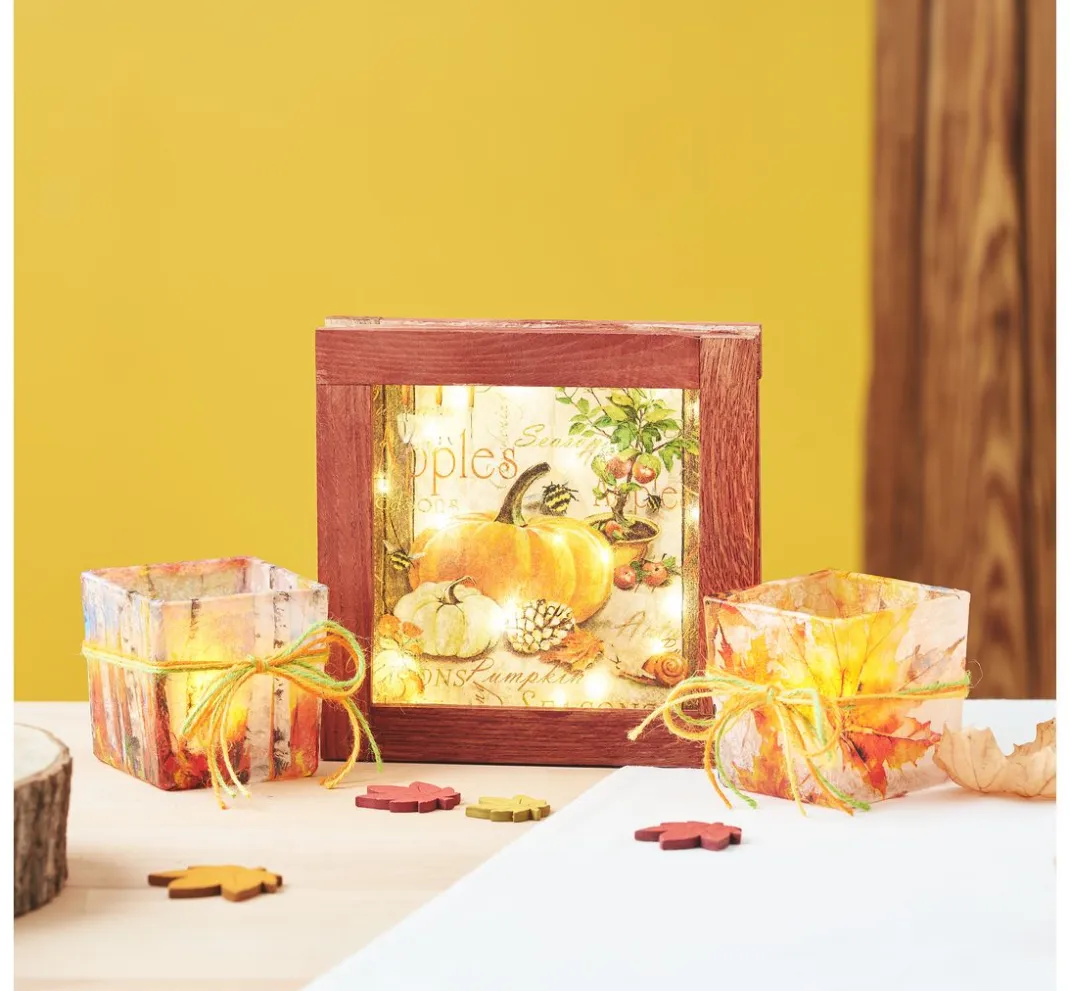 VBS Serviettentechnik|Herbst>Servietten-Set "Herbstklassiker"
