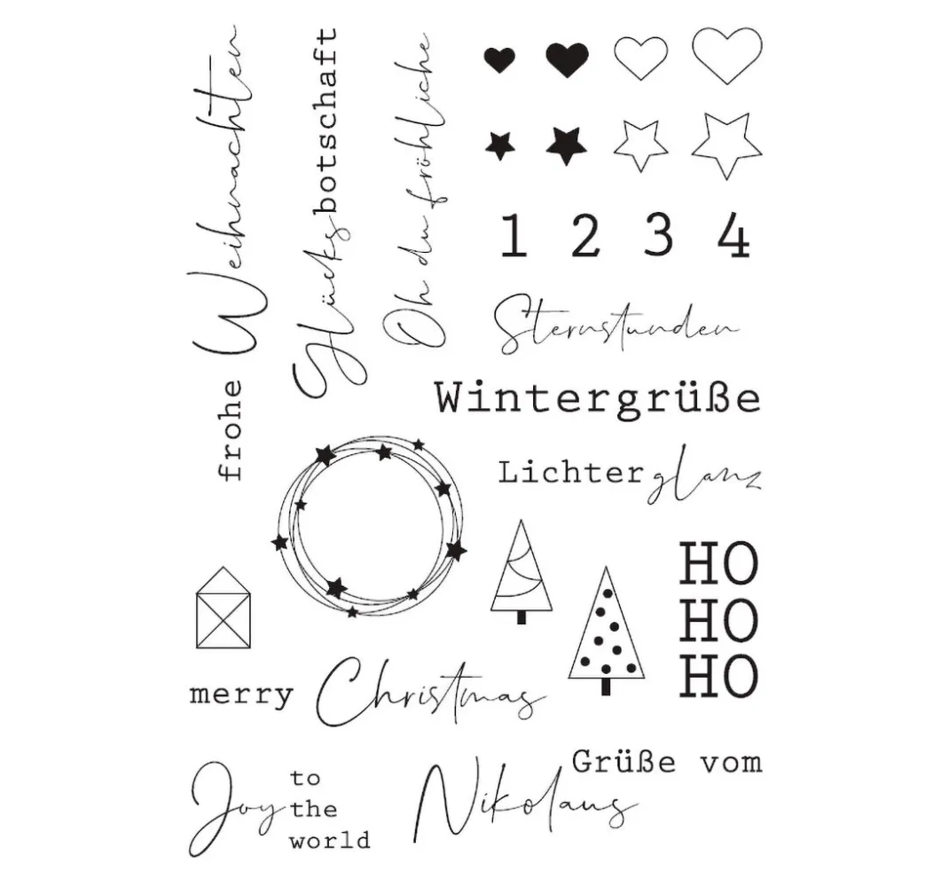 VBS Stempel & Zubehör|Scrapbooking>Silikonstempel "Lichterglanz"