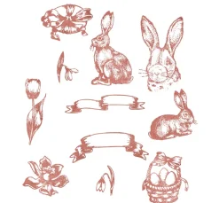 VBS Bullet Journal|Stempel & Zubehör>Silikonstempel "Nostalgische Ostern"