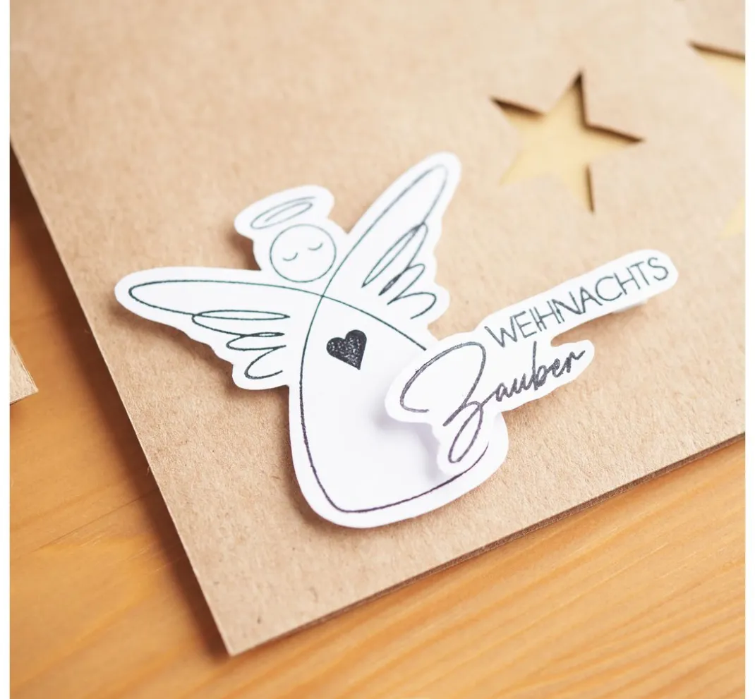 VBS Kartengestaltung|Stempel & Zubehör>Silikonstempel "Weihnachtszauber"