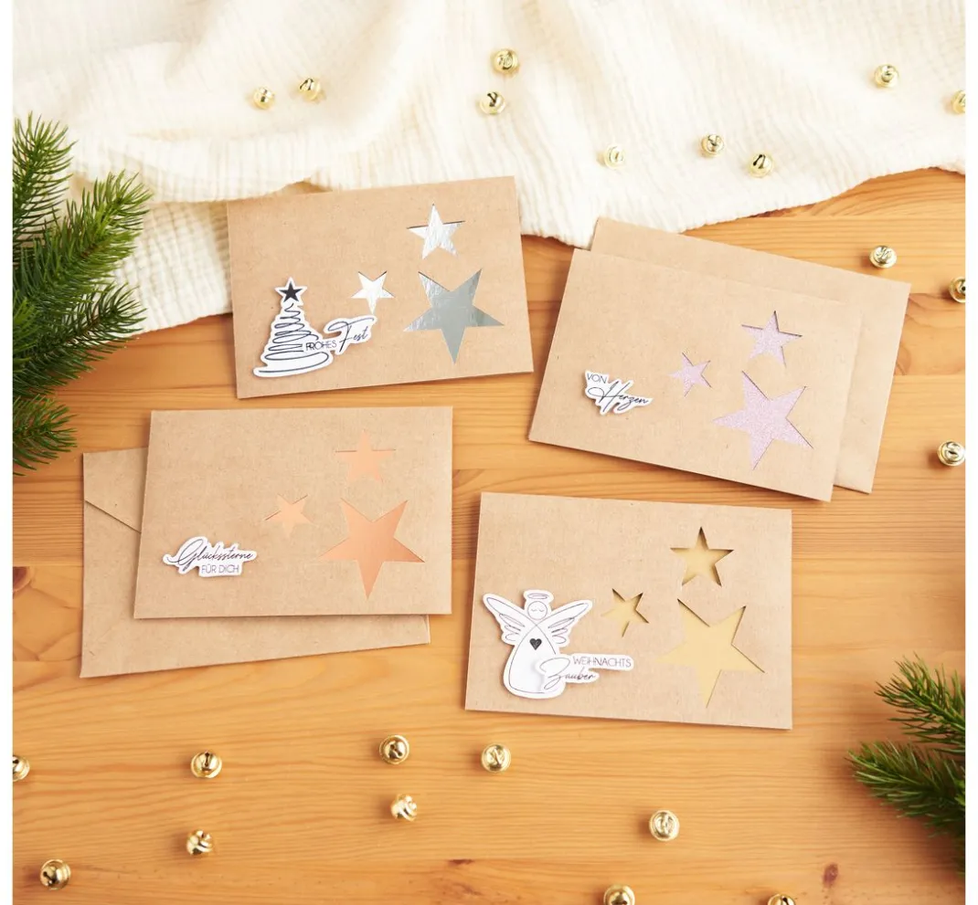 VBS Kartengestaltung|Stempel & Zubehör>Silikonstempel "Weihnachtszauber"