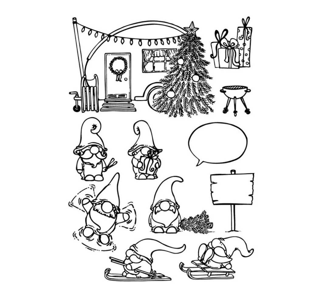 VBS Stempel & Zubehör|Scrapbooking>Silikonstempel "Wichtel"