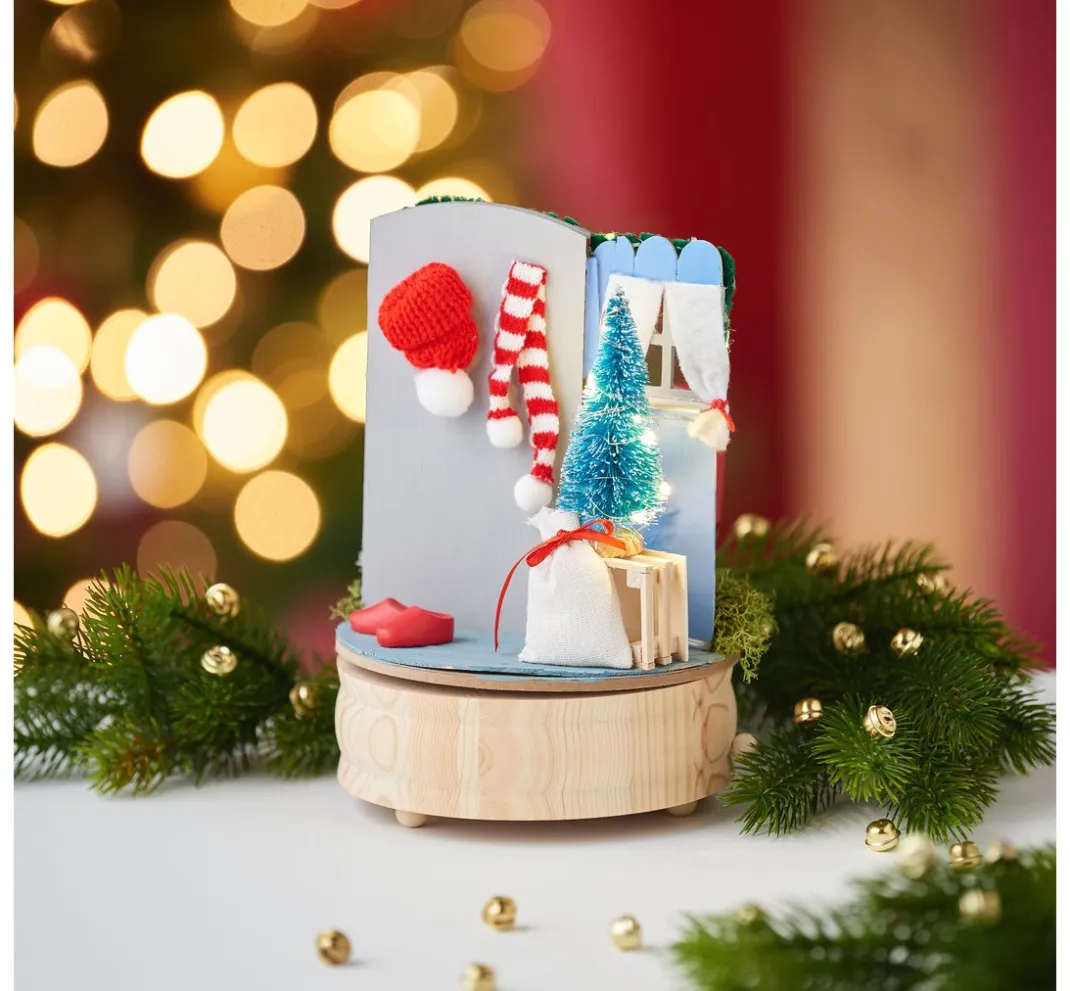 VBS Holz, Mdf & Pappmaché|Serviettentechnik>Spieluhr "Stille Nacht"