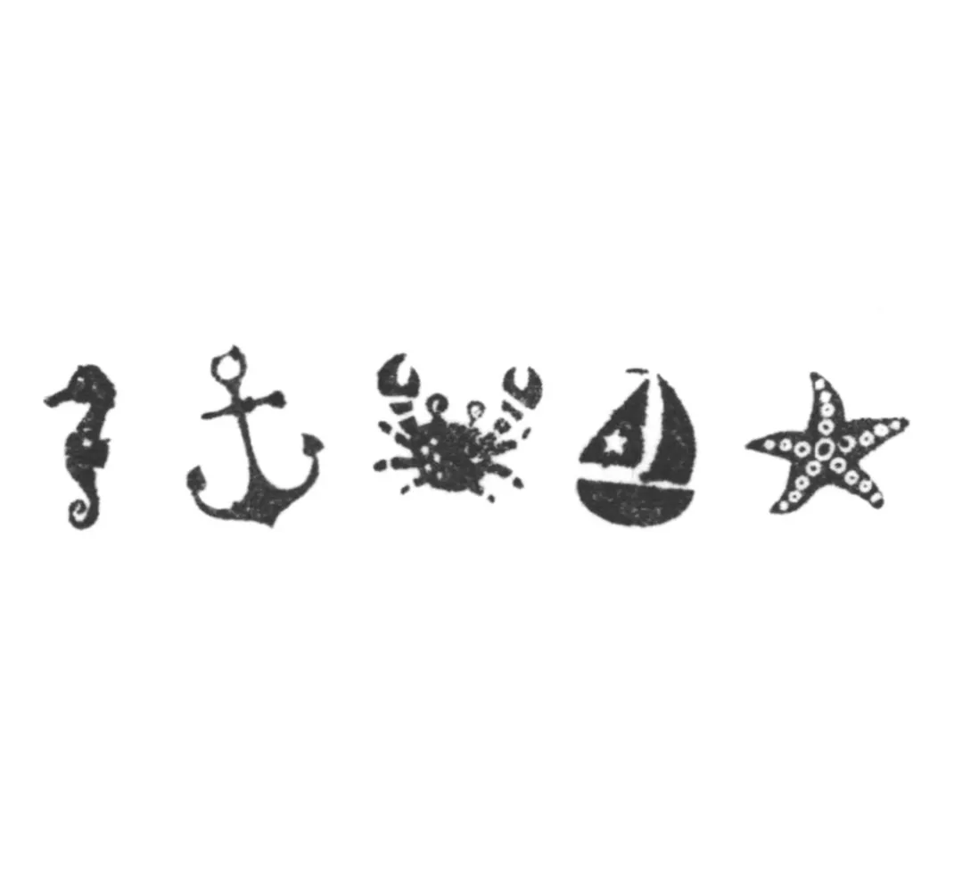 Kinder VBS Weiteres|Stempel & Zubehör>Stempel-Set "Maritim"