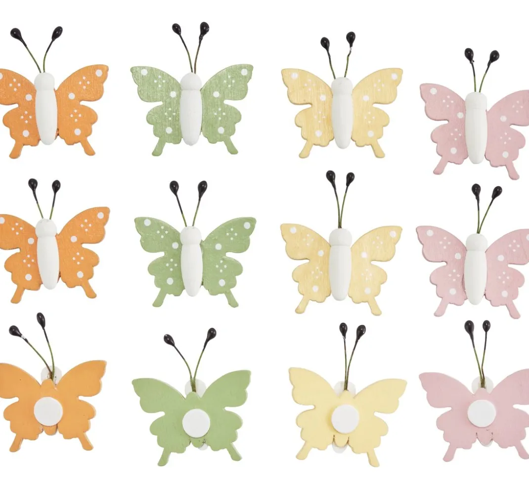 VBS Streuteile|Sticker & Klebebänder>Streuteile Schmetterling "Allegra"