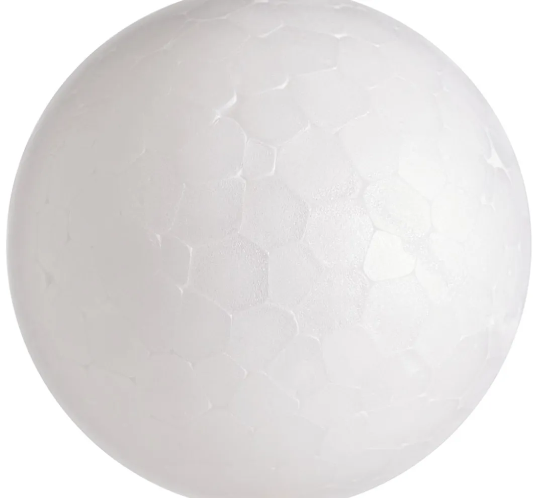 VBS Paillettentechnik|Styropor- Und Watteformen>Styroporkugel, Ø 4 cm