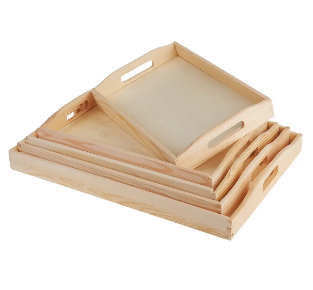 VBS Serviettentechnik|Decoupage>Tablett, 5er-Set