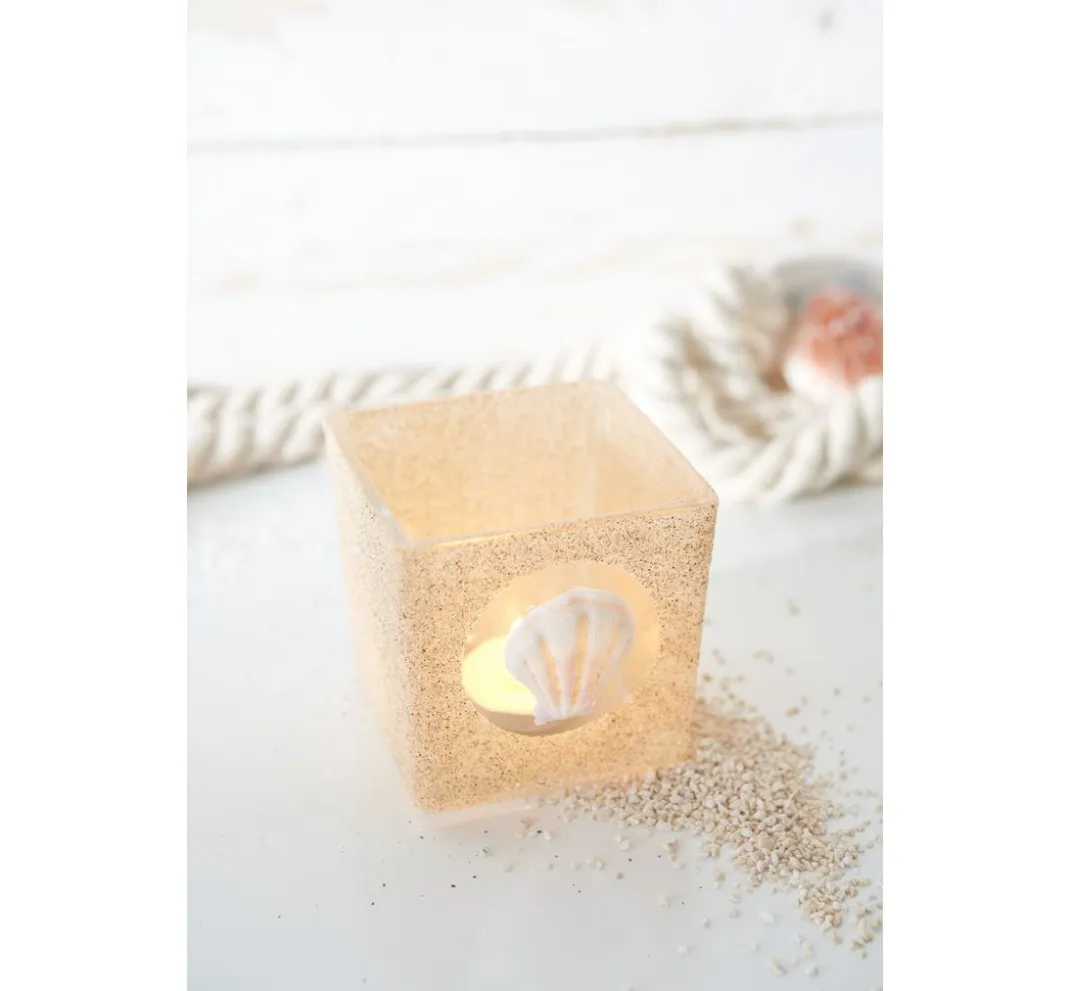VBS Glasgravur|Glas- & Porzellanmalerei>Teelichtgläser "Cube", 4 Stück