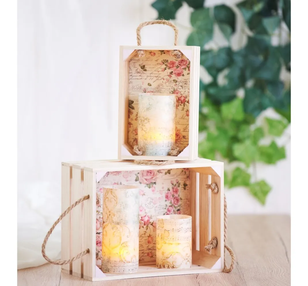 VBS Glasgravur|Glas- & Porzellanmalerei>Teelichtgläser, 4er-Set
