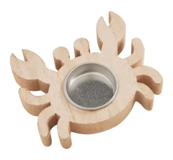VBS Holz, Mdf & Pappmaché>Teelichthalter "Krabbe"