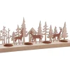 VBS Holz, Mdf & Pappmaché>Teelichthalter "Rehe im Wald"