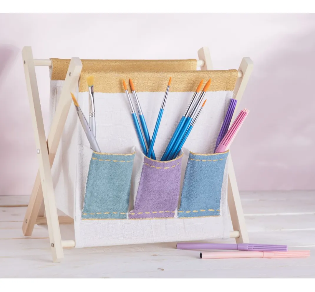 VBS Textilien|Textil-Design>Utensilo mit 3 Taschen