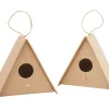 Kinder VBS Holz|Decoupage>Vogelhaus, dreieckig
