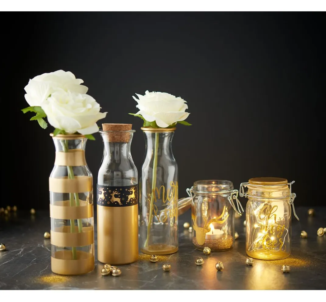 VBS Glasgravur|Glas- & Porzellanmalerei>Vorratsgläser "Mini", 2 Stück