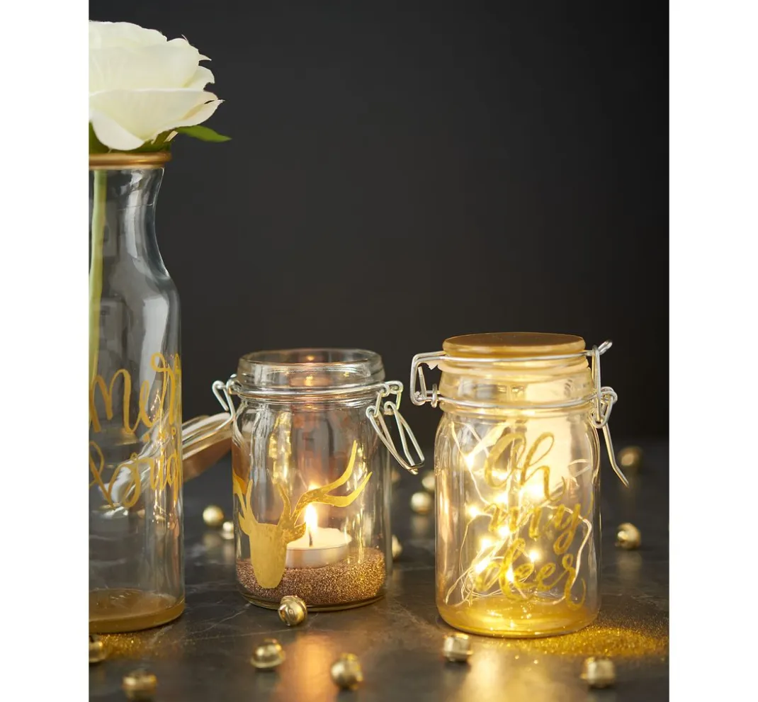 VBS Glasgravur|Glas- & Porzellanmalerei>Vorratsgläser "Mini", 2 Stück