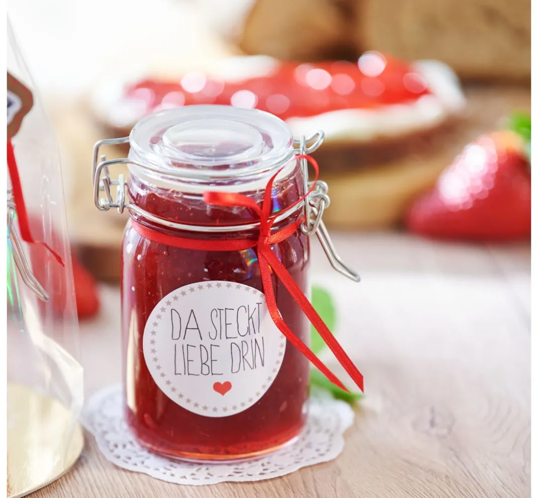 VBS Glasgravur|Glas- & Porzellanmalerei>Vorratsgläser "Mini", 2 Stück