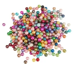 VBS XXL Wachsperlen|Perlensterne>VBS Wachsperlen "Bunter Mix", Ø 10 mm, 250 g