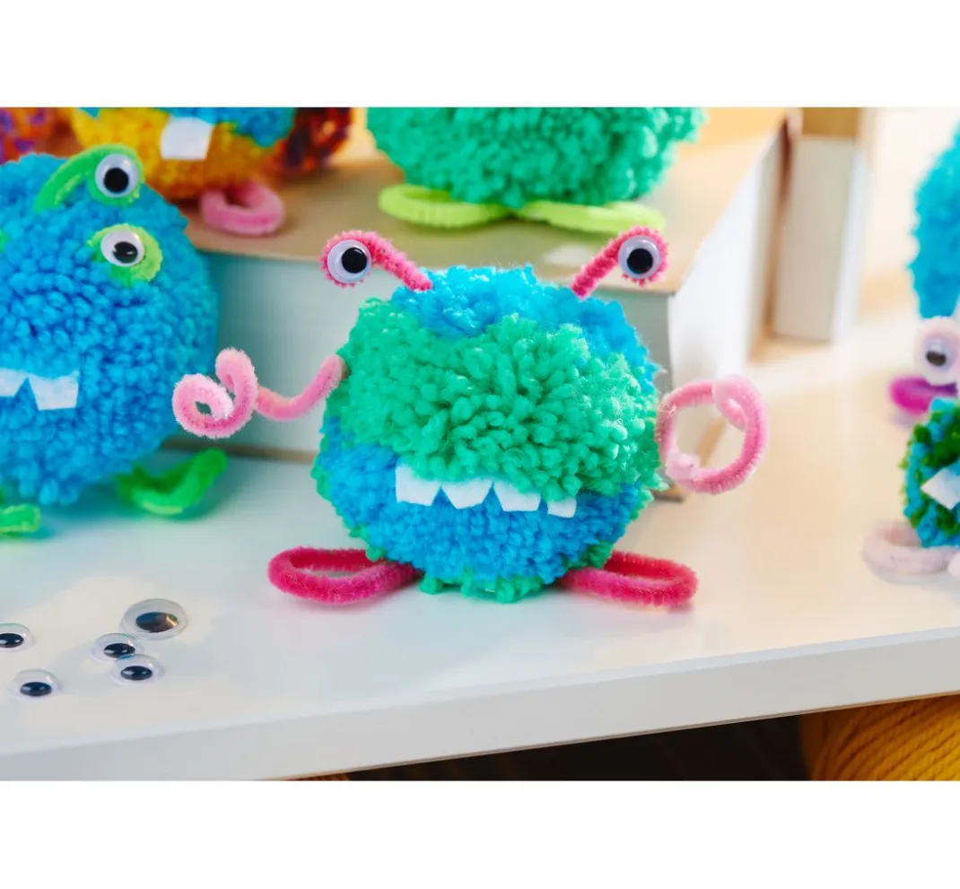 Kinder VBS Wackel- & Tieraugen|Bastelzubehör>Wackelaugen zum Aufkleben "Mix", 100 Stück