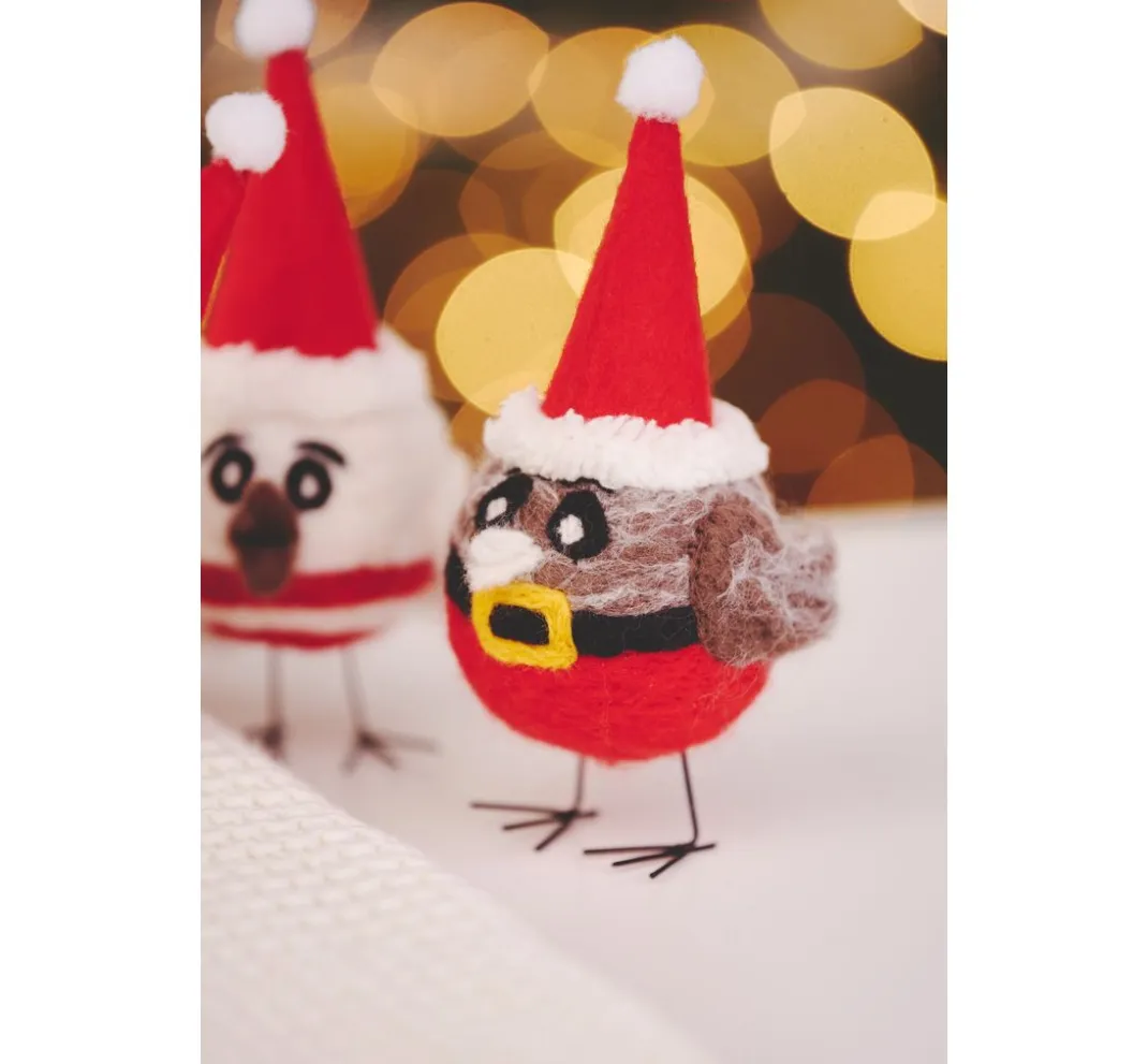 VBS Bastelzubehör>Weihnachtsmützen, 6 Stück
