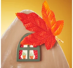 VBS Miniaturen|Holz, Mdf & Pappmaché>Wichteltür-Set "Home"