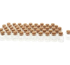 VBS XXL Glasgravur|Glas- & Porzellanmalerei>Mini Gläschen mit Korken, 50 Stück