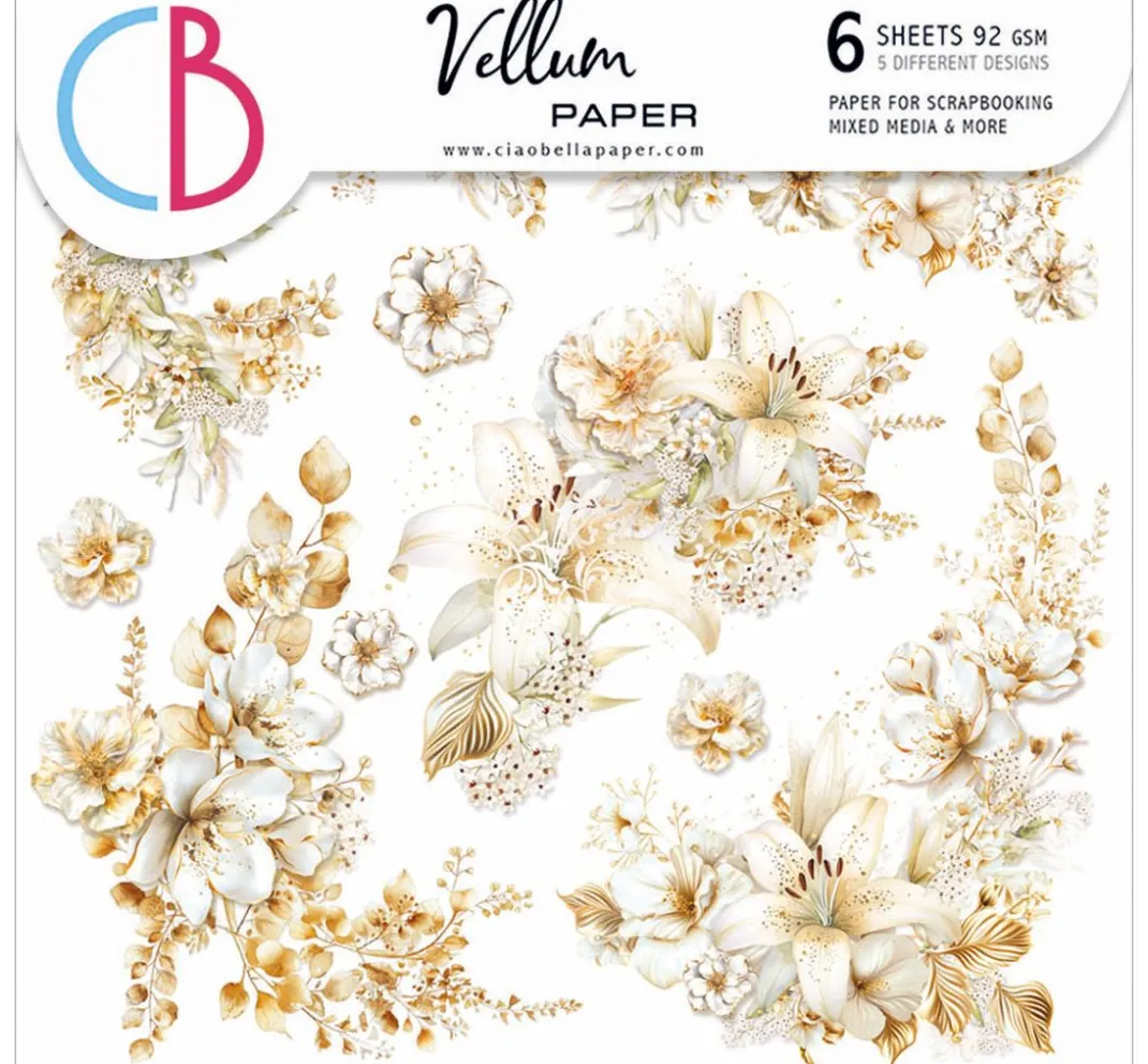 Ciao Bella Transparentpapier|Kartengestaltung>Vellum Paper "Blessing Day"