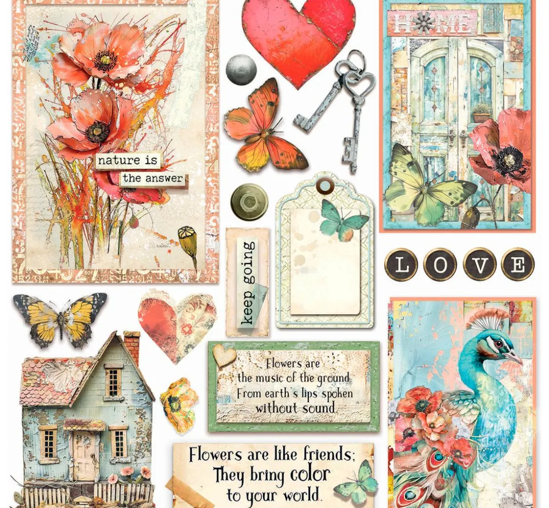 Ciao Bella Kartengestaltung|Scrapbooking>Vellum Paper "Majestic Dream"