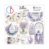 Ciao Bella Transparentpapier|Dekoelemente>Vellum Paper "Morning in Provence"